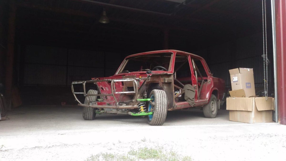 Башбар на ВАЗ 2105