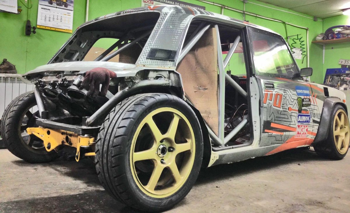 Башбар на ВАЗ 2104