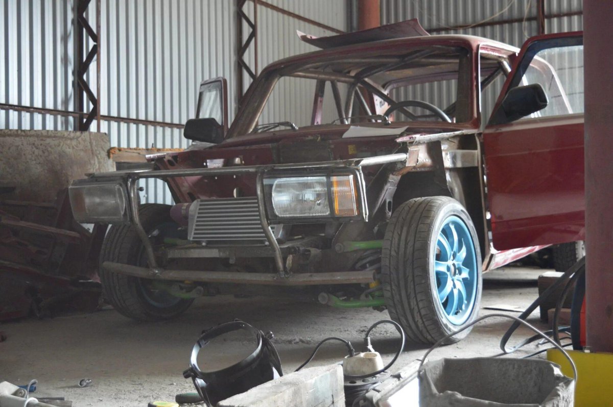 Башбар на ВАЗ 2105