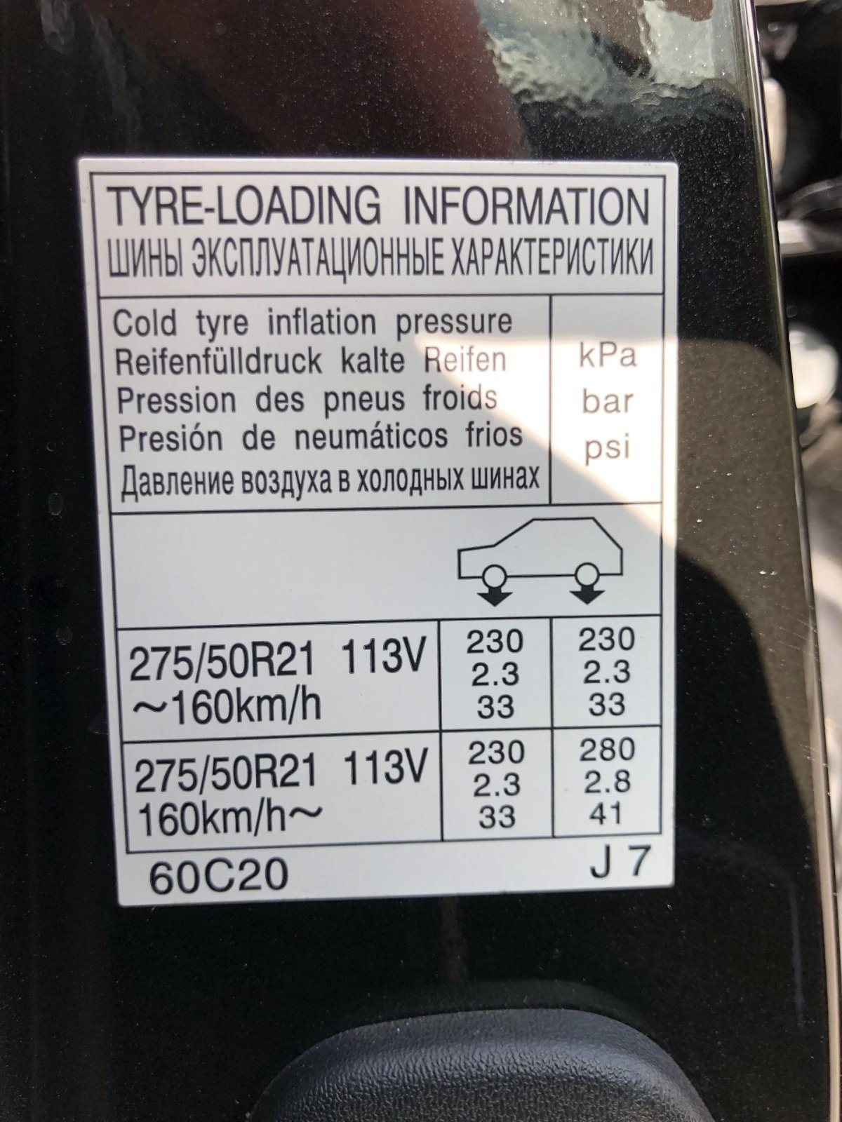 Давление в шинах ленд Крузер Прадо r18
