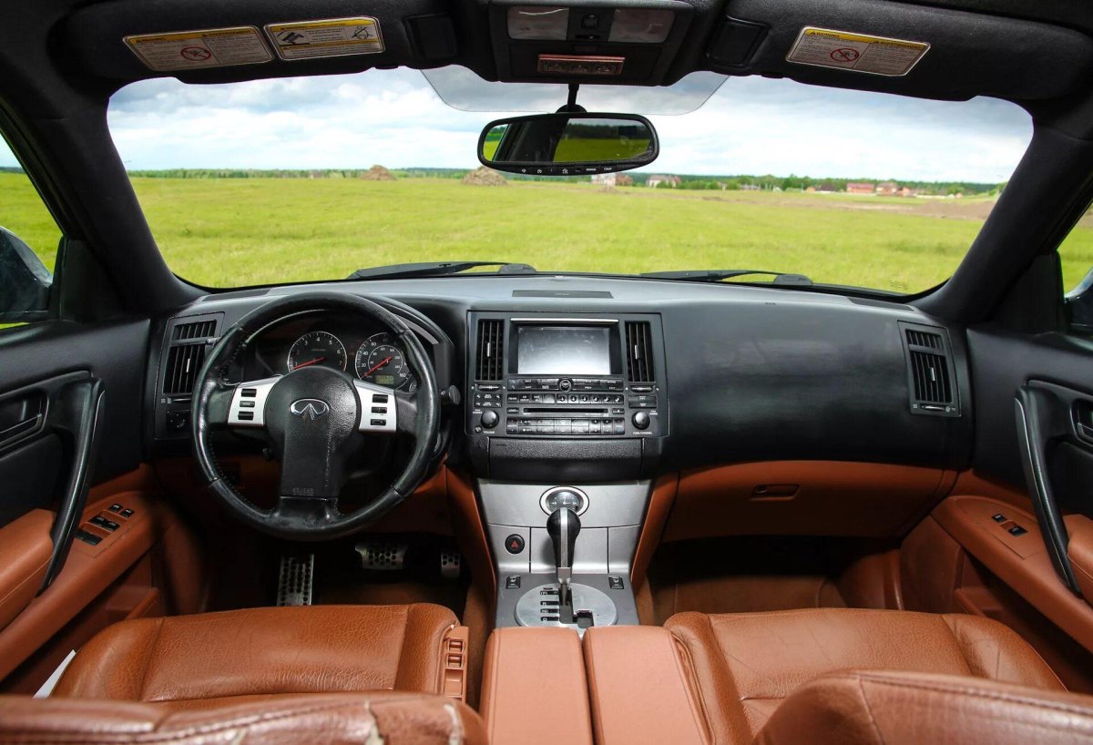 Infiniti fx35 интерьер