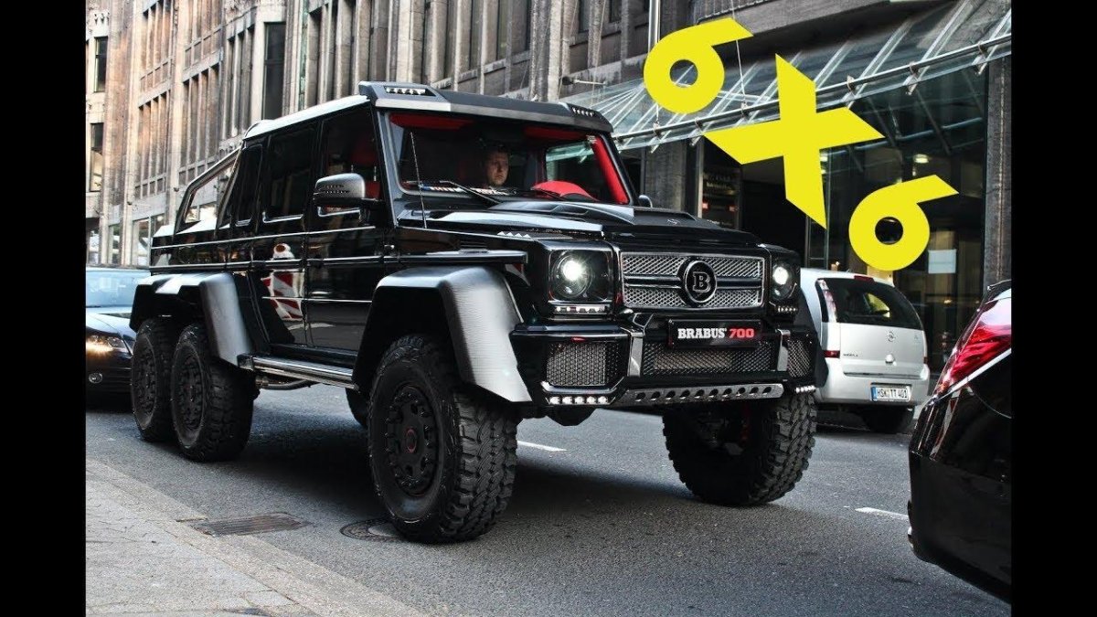 Brabus g63 AMG 6х6