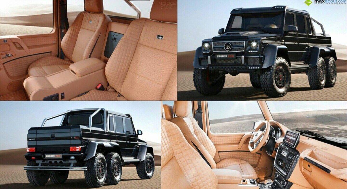 Mercedes g63 AMG 6x6