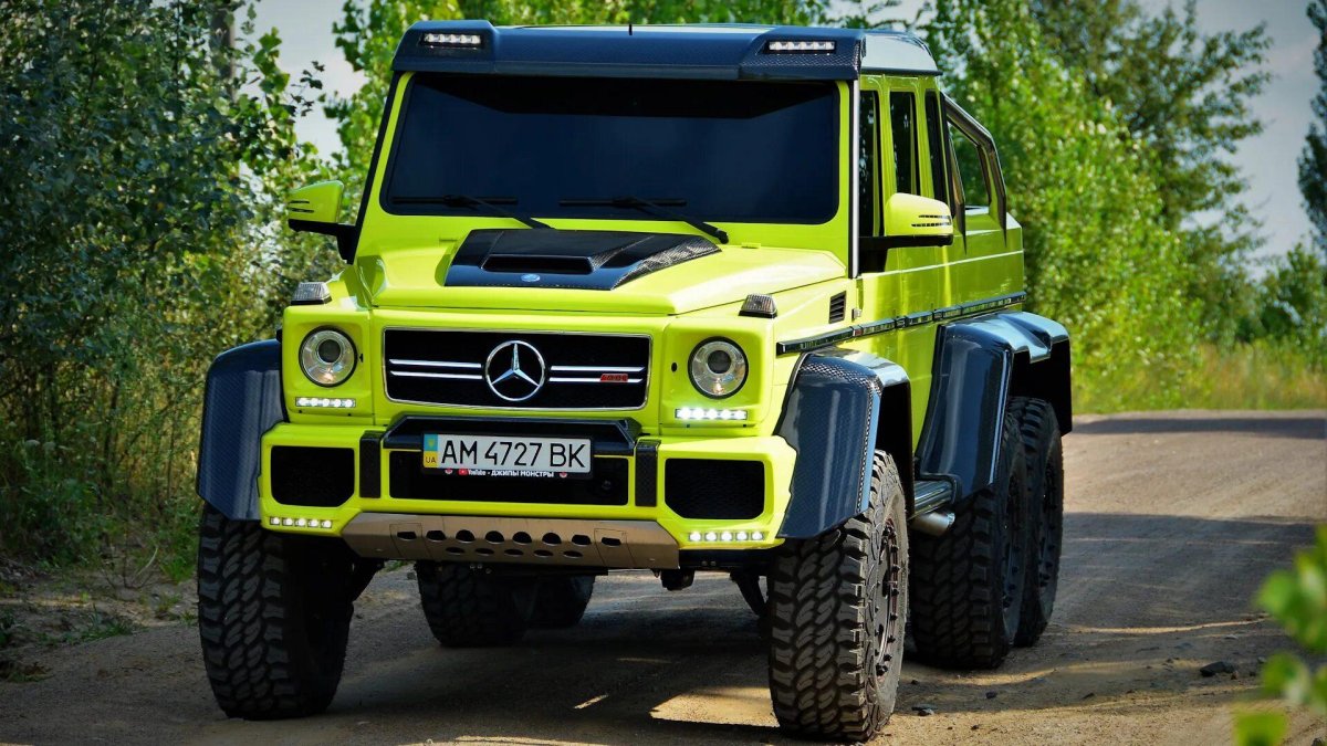 Мерседес Гелендваген 6х6