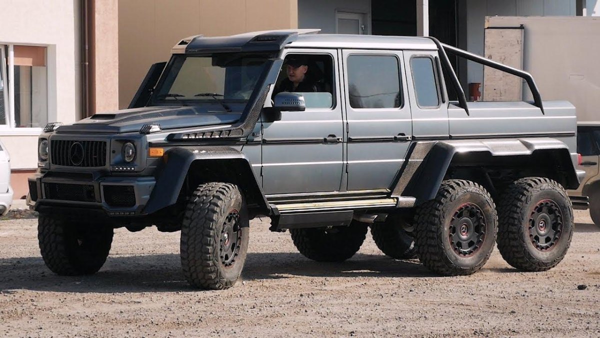 Мерседес Гелик 6х6