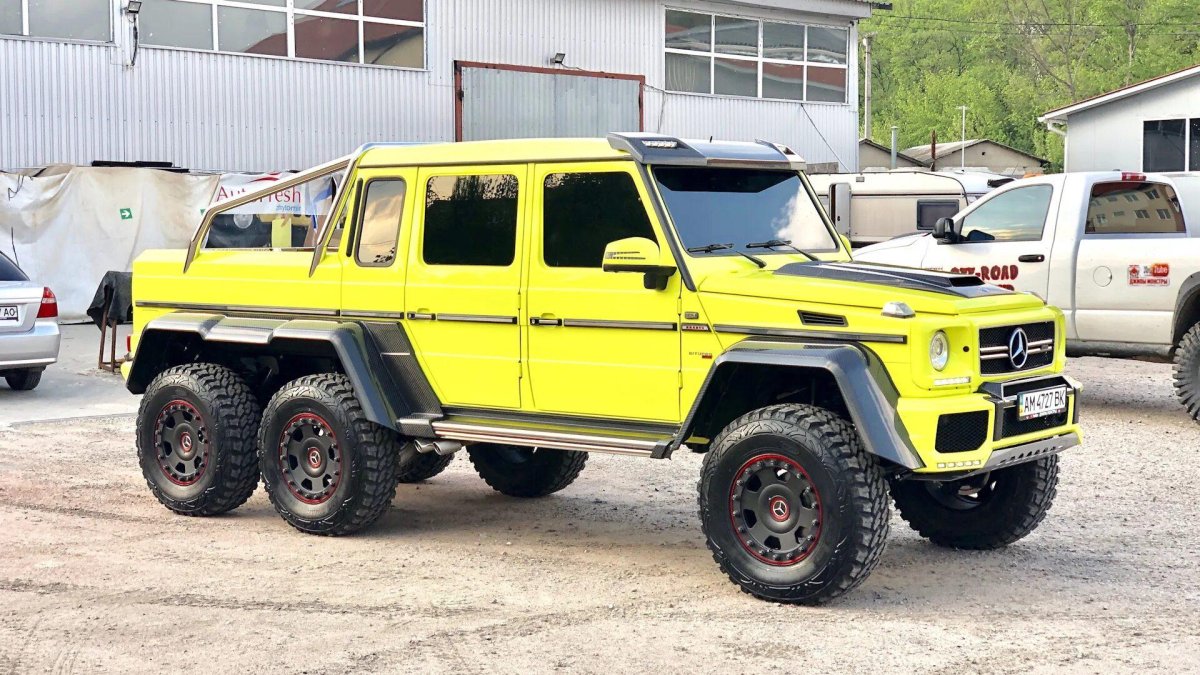 Мерседес Бенц Гелендваген 6х6