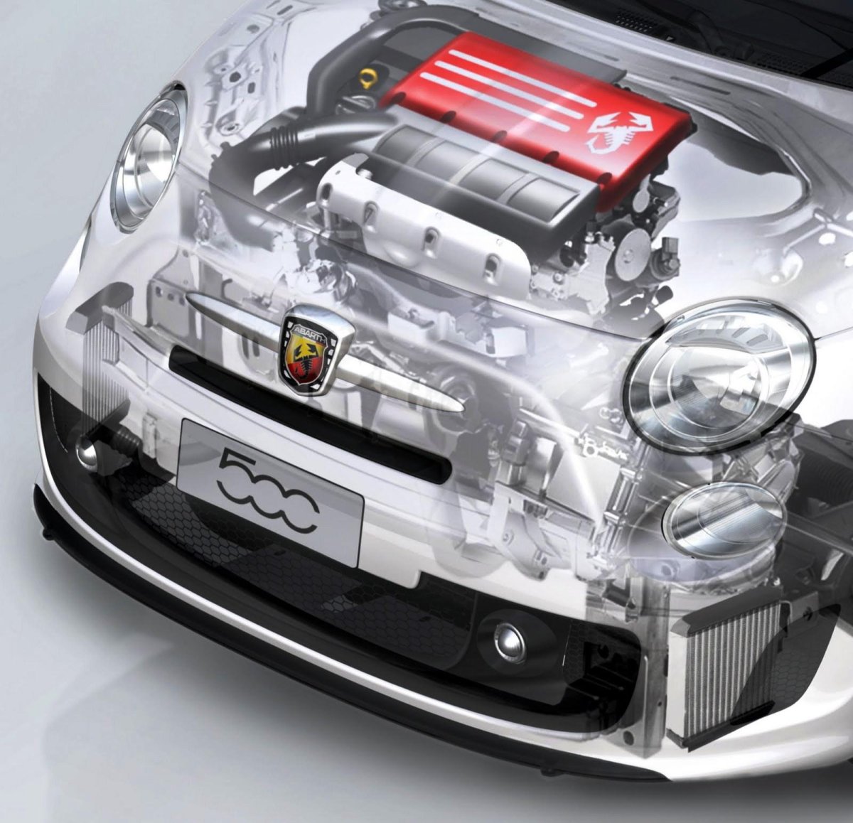 Fiat 500 Abarth мотор