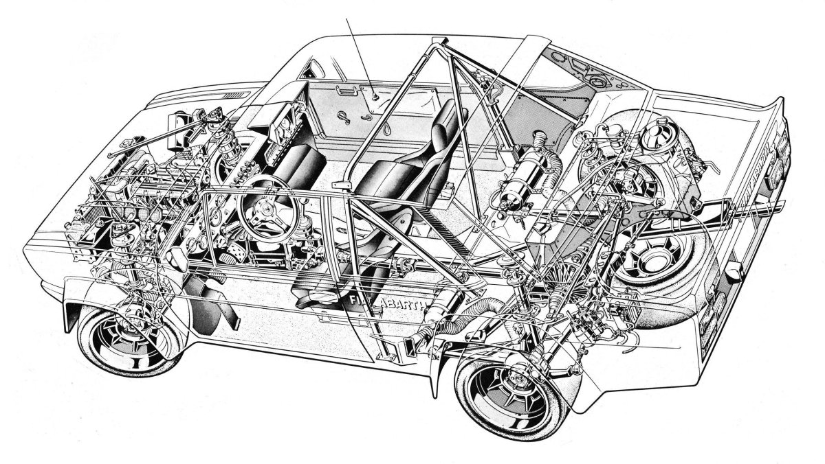 Фиат 131 Абарт
