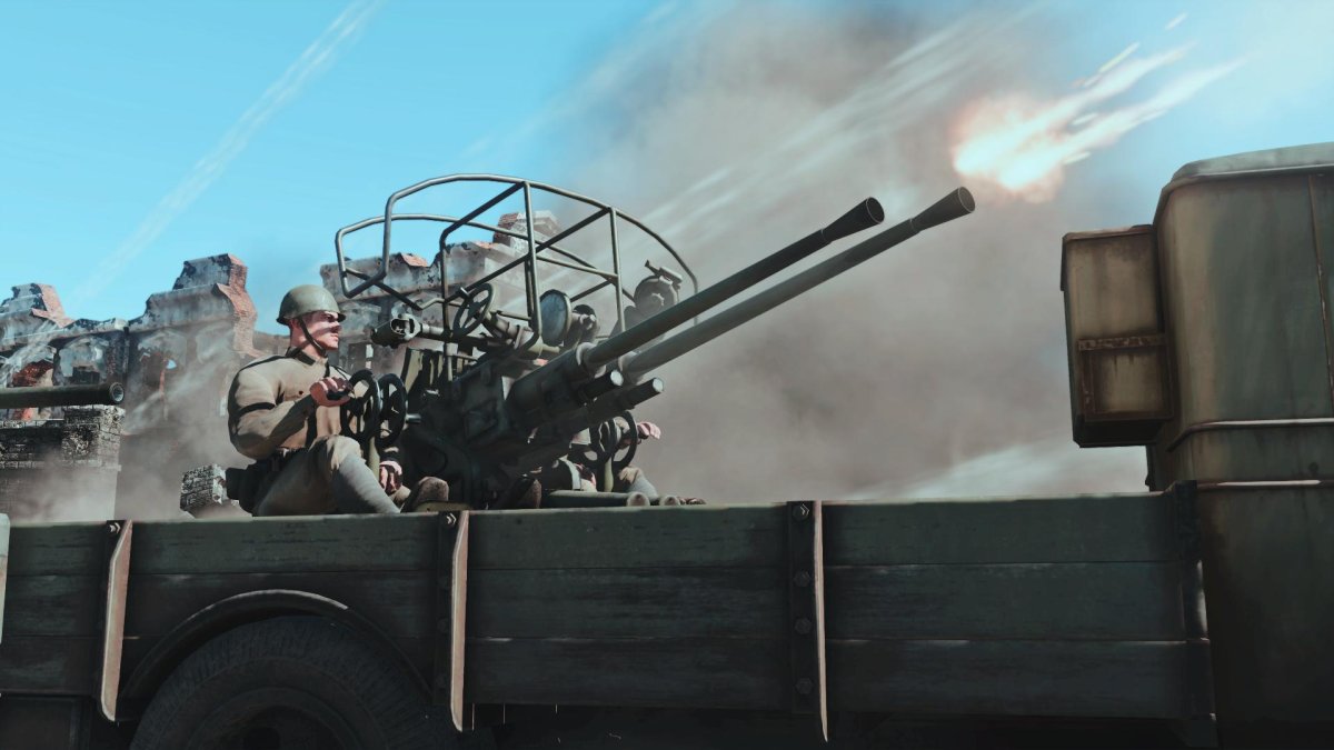 ЗИС 12 зенитка