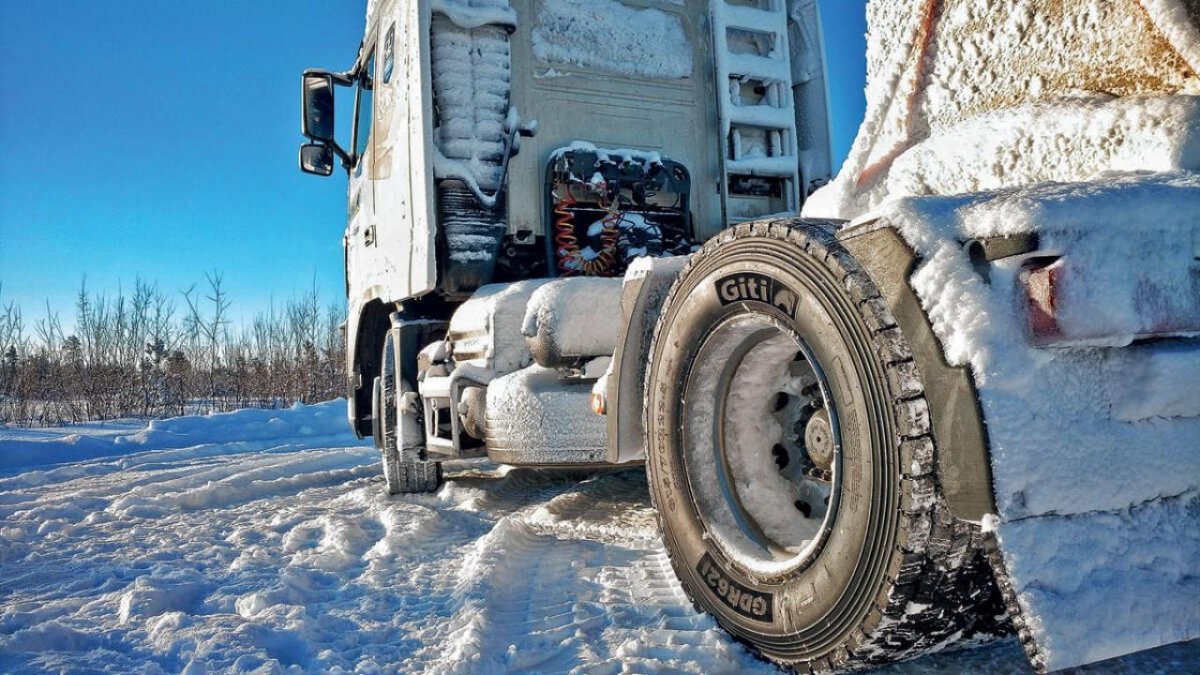 Шипованная резина для грузовиков