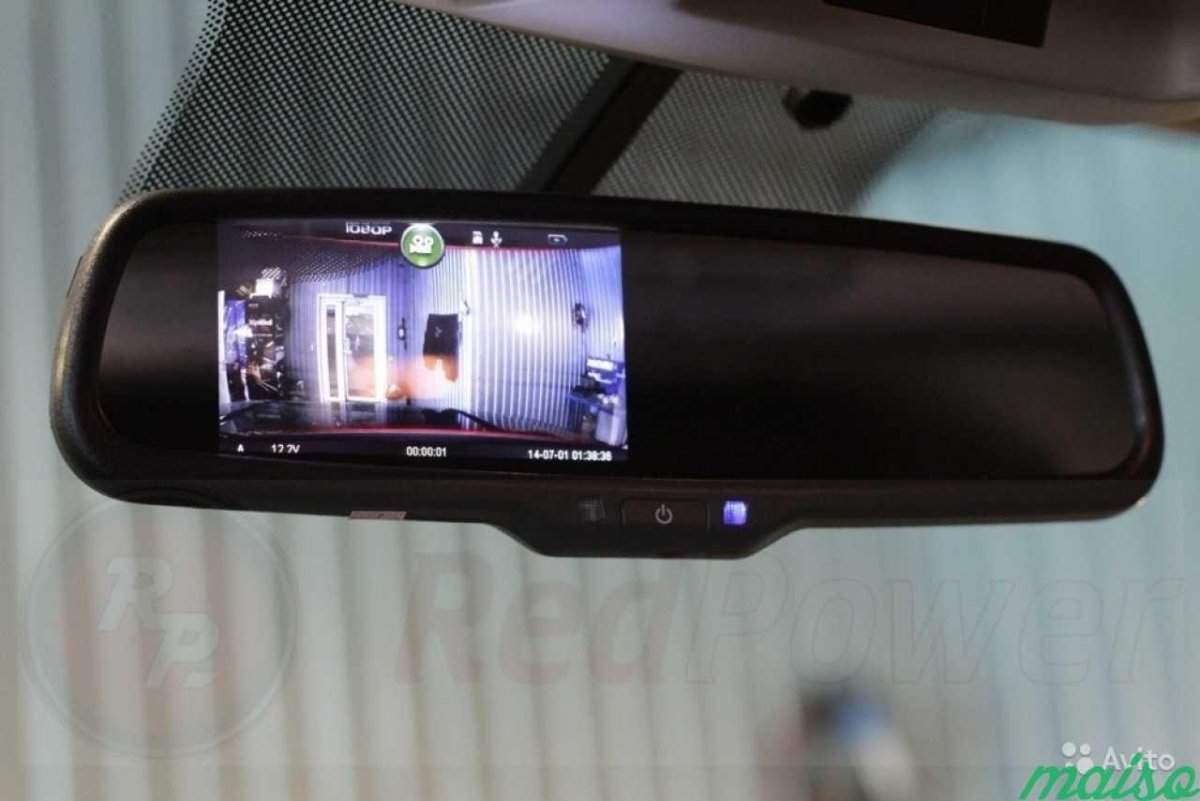 Зеркало-видеорегистратор редповер