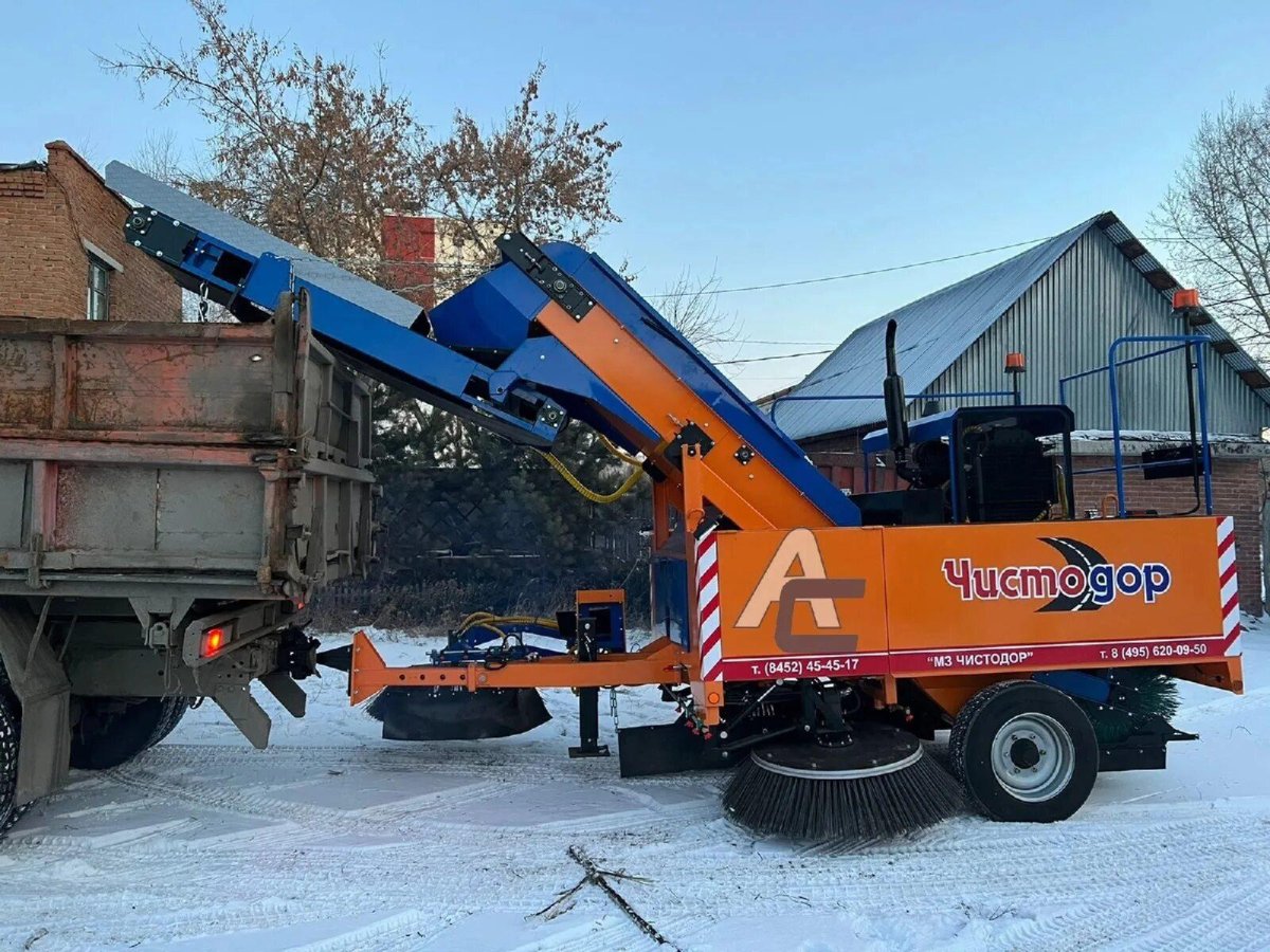 Чистодор подметально уборочная машина