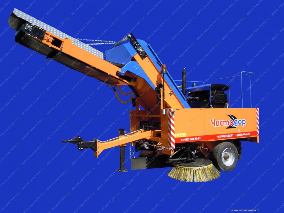 Чистодор подметально уборочная машина