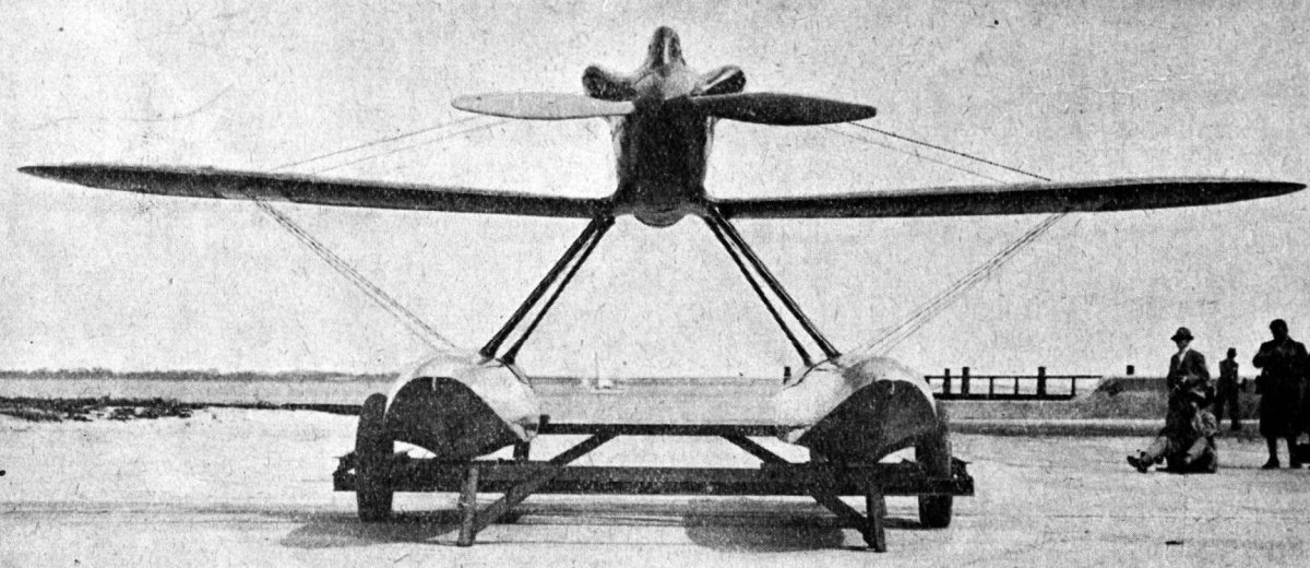Gloster f.5/34 истребитель