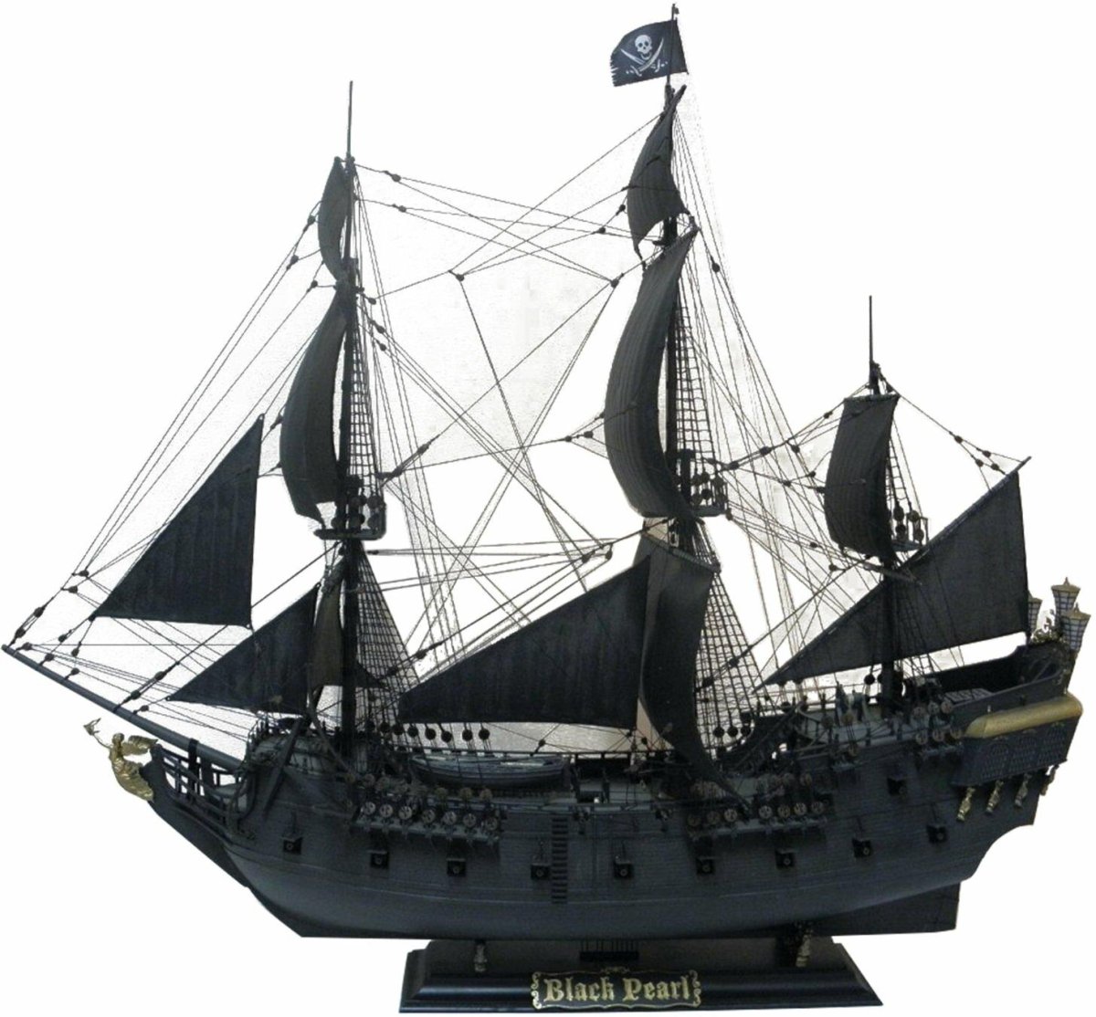 Сборная модель zvezda корабль Джека воробья "черная Жемчужина" (9037) 1:72