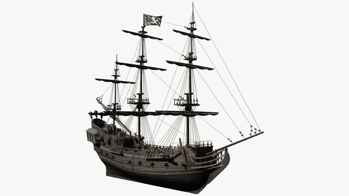 Галеон черная Жемчужина