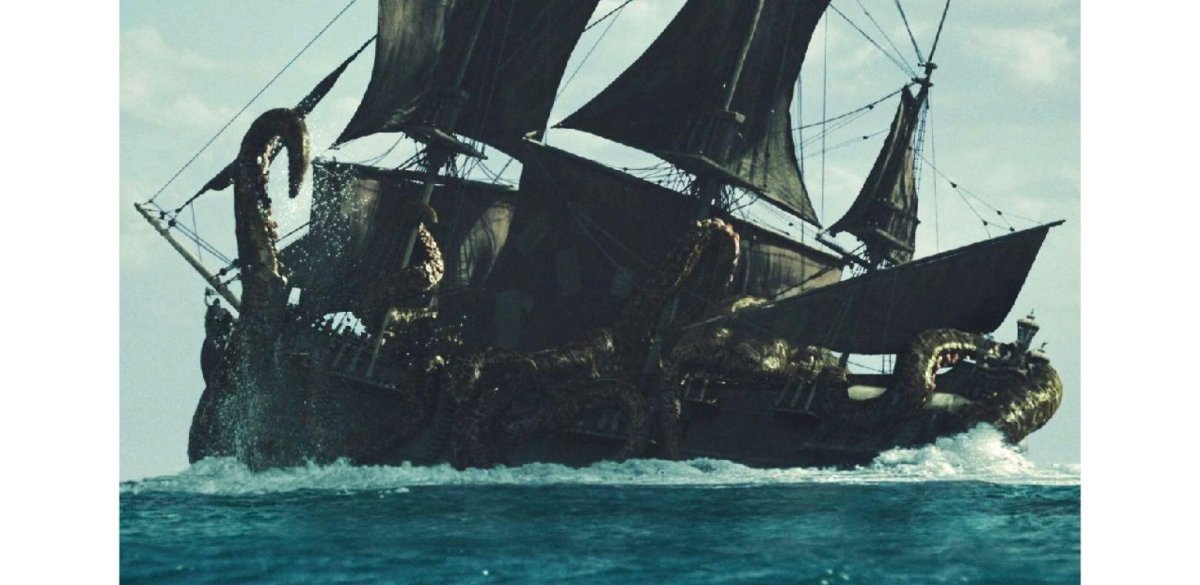 Чёрная Жемчужина корабль Кракен