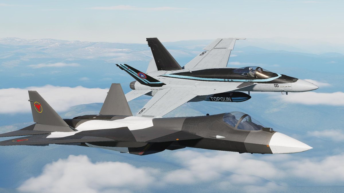 Top Gun Maverick su 57