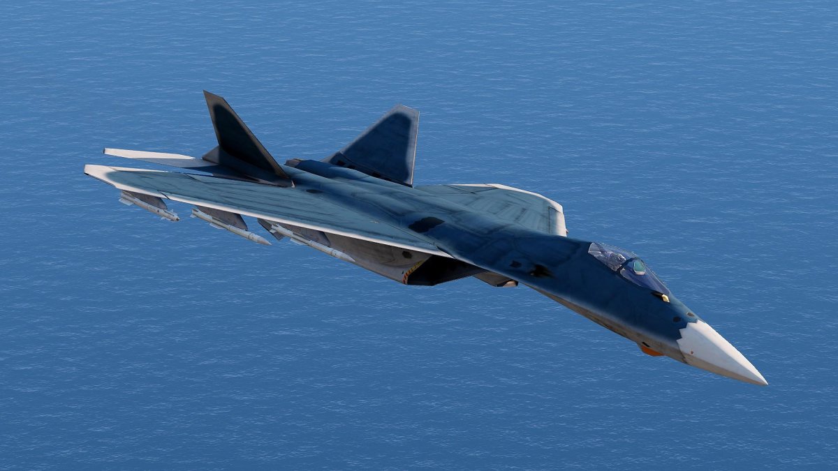 Су-57 двухдвигательный реактивный самолёт