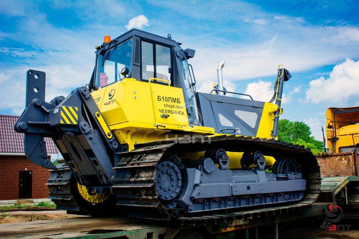 Бульдозер болотоход б10мб