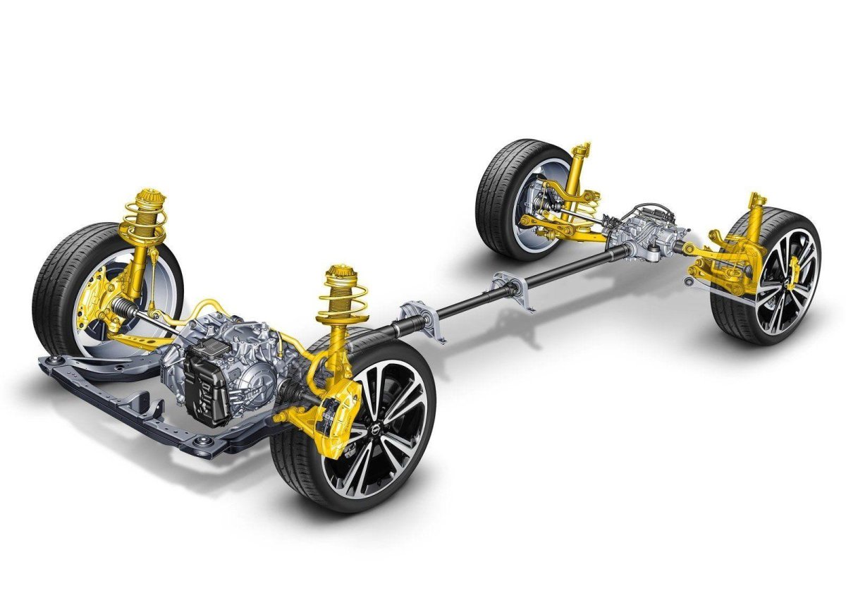 Подвеска машины