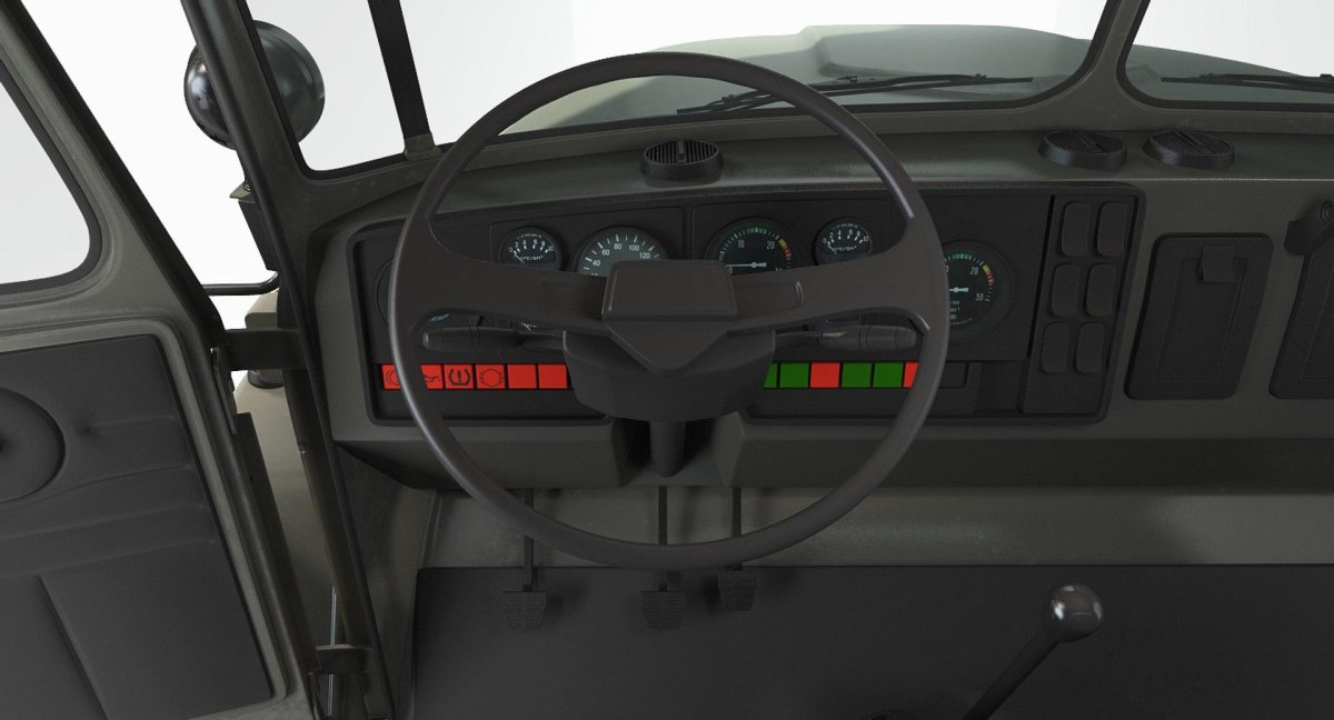 Кабина Урал 4320 приборы