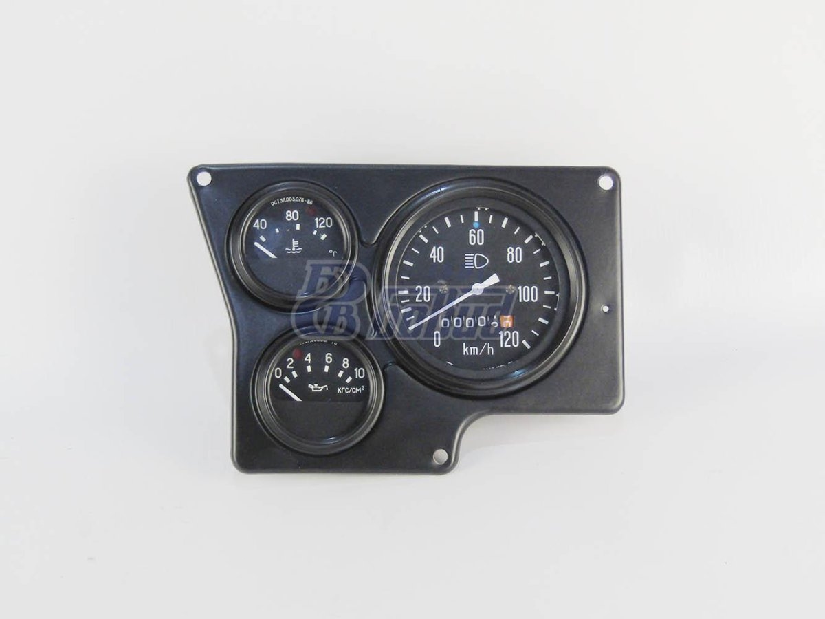 Приборная панель с левым баком бензина