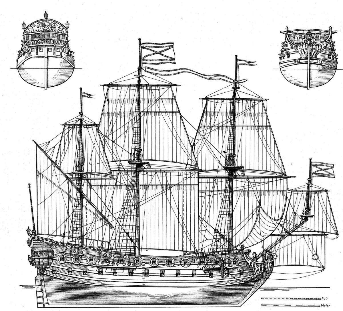 Корабль гото Предестинация Петра 1
