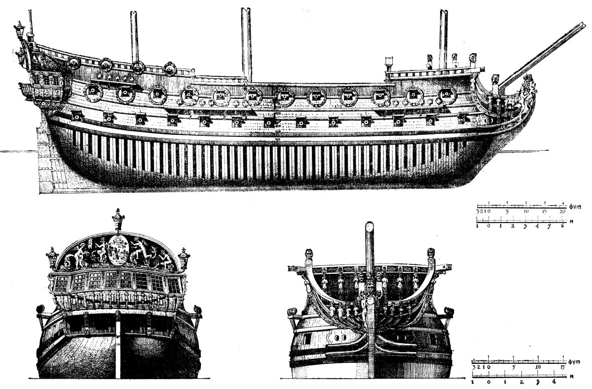 Корабль гото Предестинация Петра 1