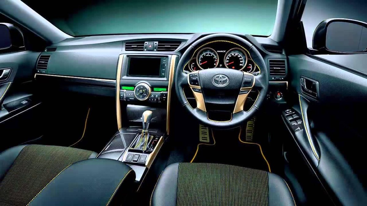 Toyota Mark x 2015 салон