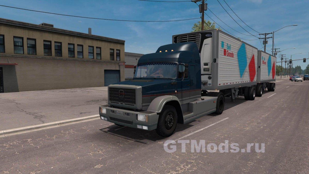 Магистральный тягач ЗИЛ-5423