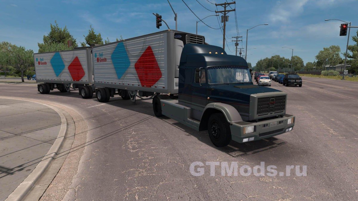 Магистральный тягач ЗИЛ-5423