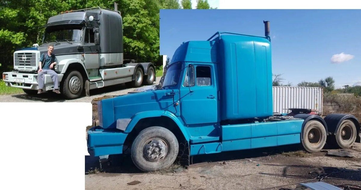 Тягач ЗИЛ 630902