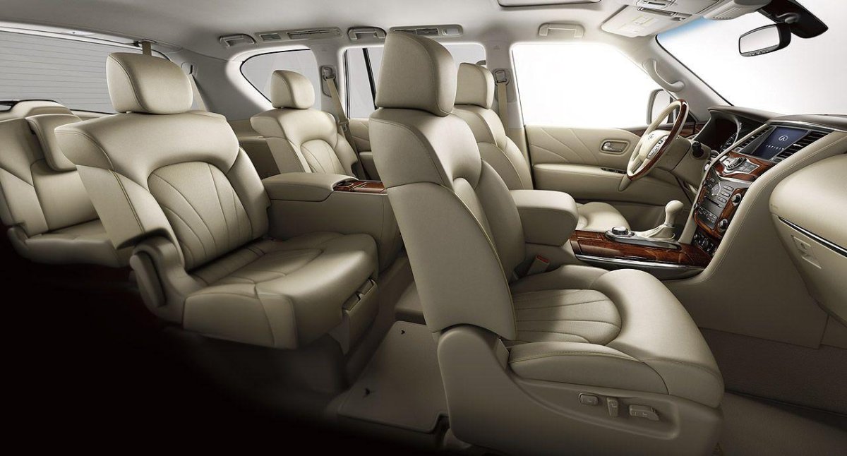 Infiniti qx80 салон