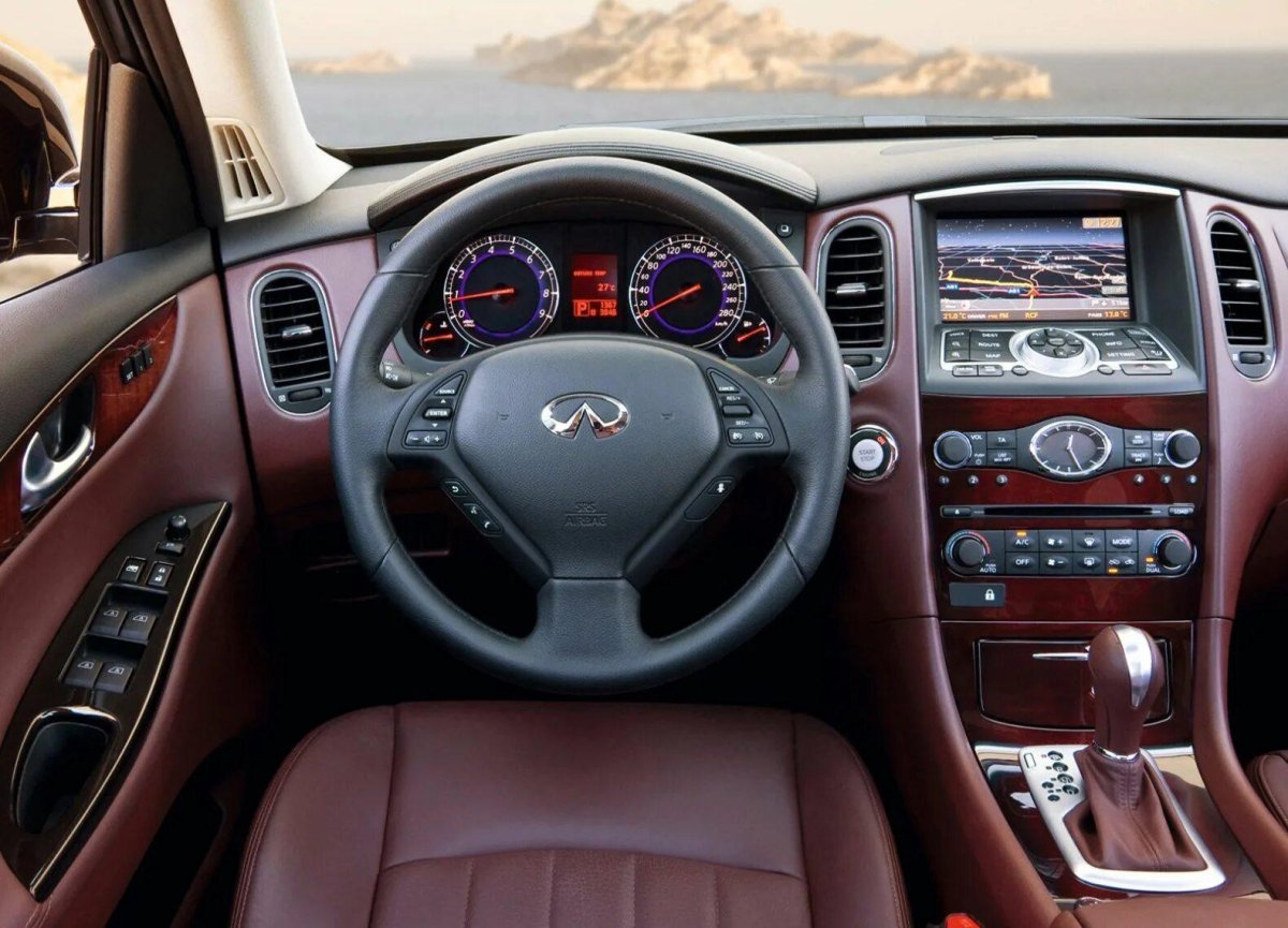 Инфинити qx50 салон