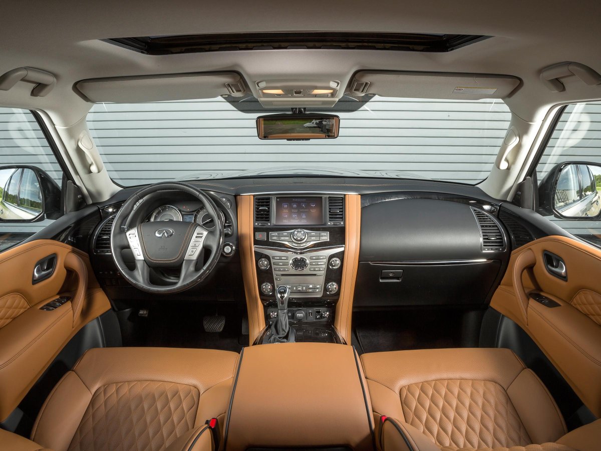 Infiniti qx80 салон