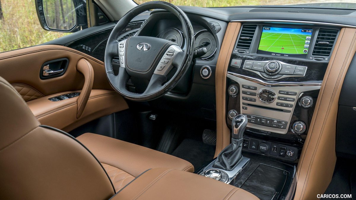 Infiniti qx80 салон