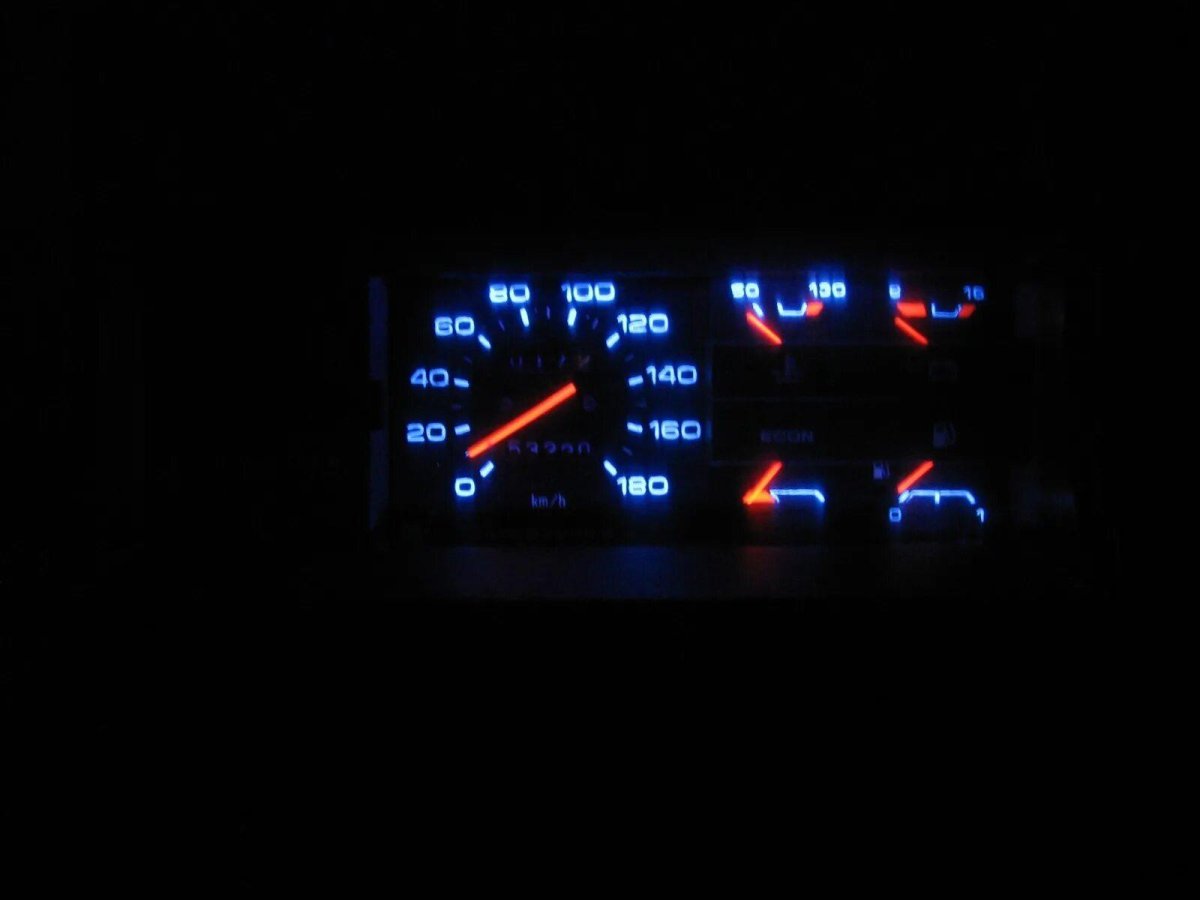 Пересвет панели приборов ВАЗ 2109