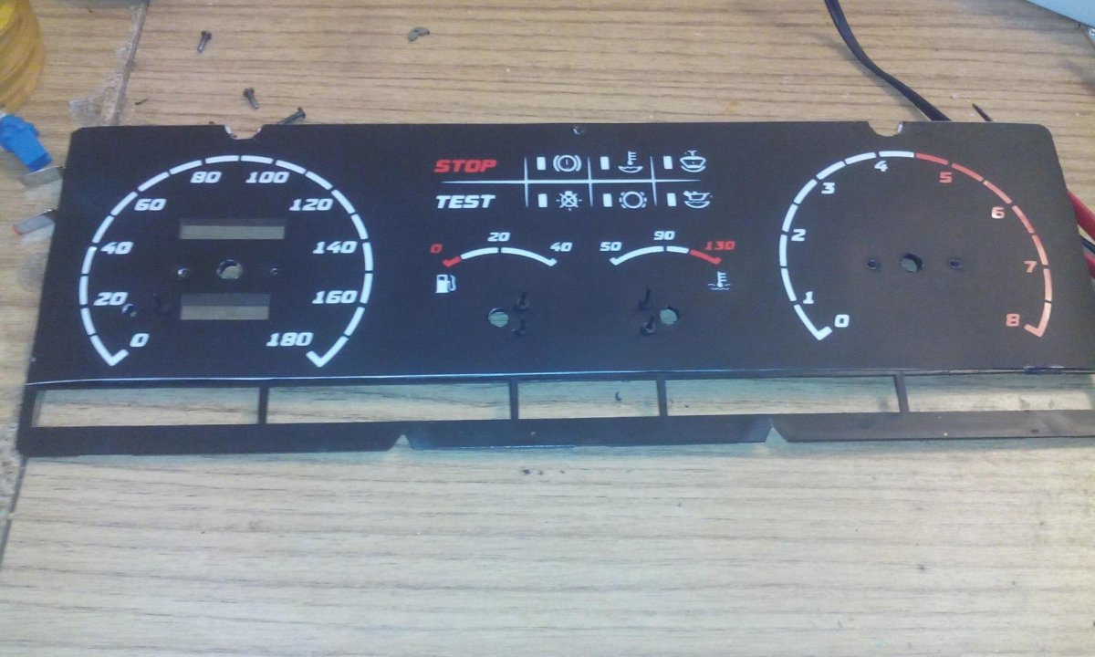 Панель приборов ВАЗ 2109 карбюратор