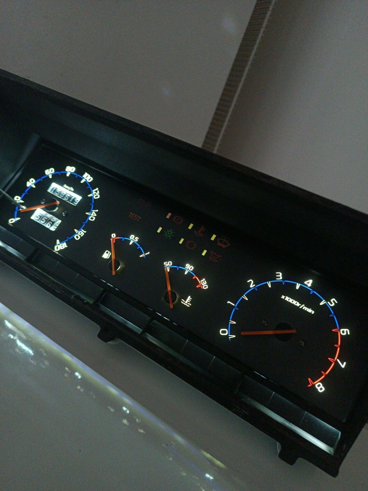 Комбинация приборов ВАЗ 2108 высокая панель