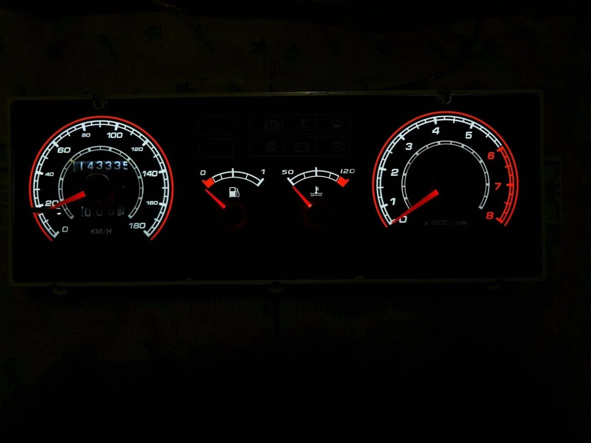 Led приборная панель ВАЗ 2109