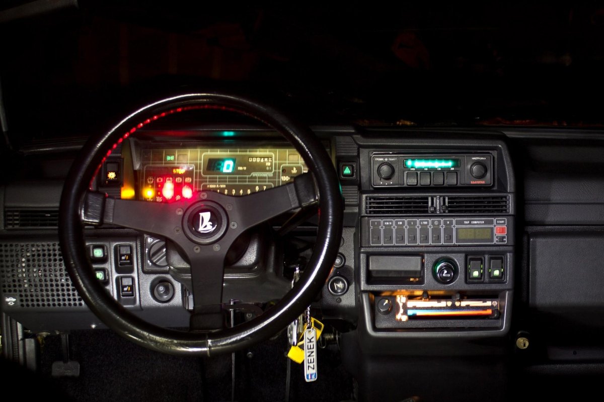 Экспортная приборная панель ВАЗ 2108