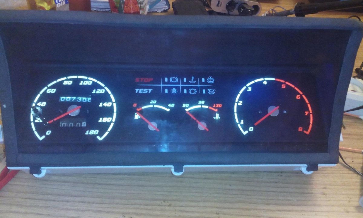 Щиток приборов ВАЗ 2109 высокая панель