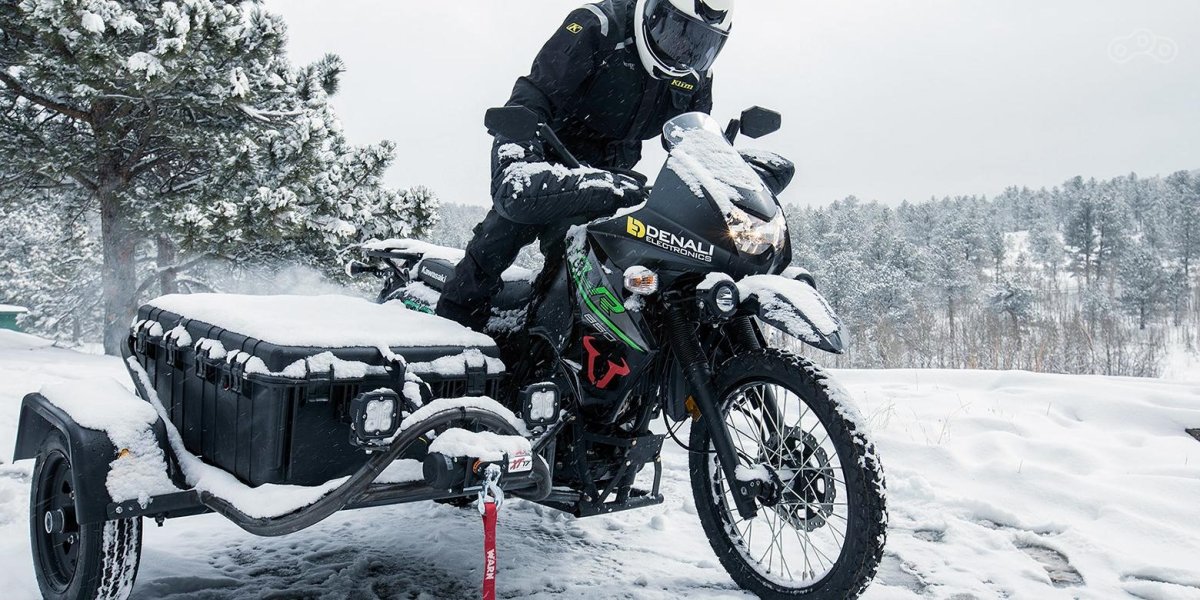 Мотоцикл зима