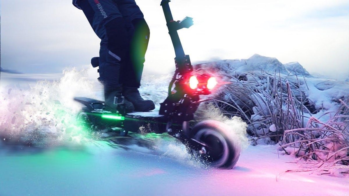 Электросамокат для зимы