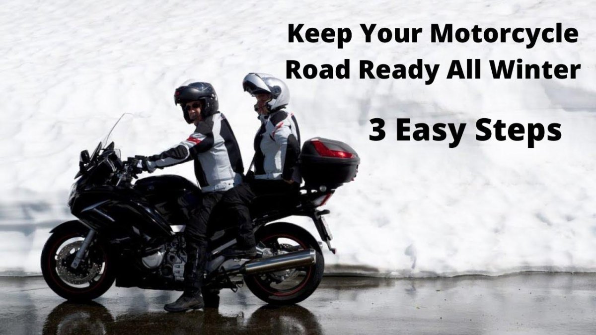 Мотоцикл зима