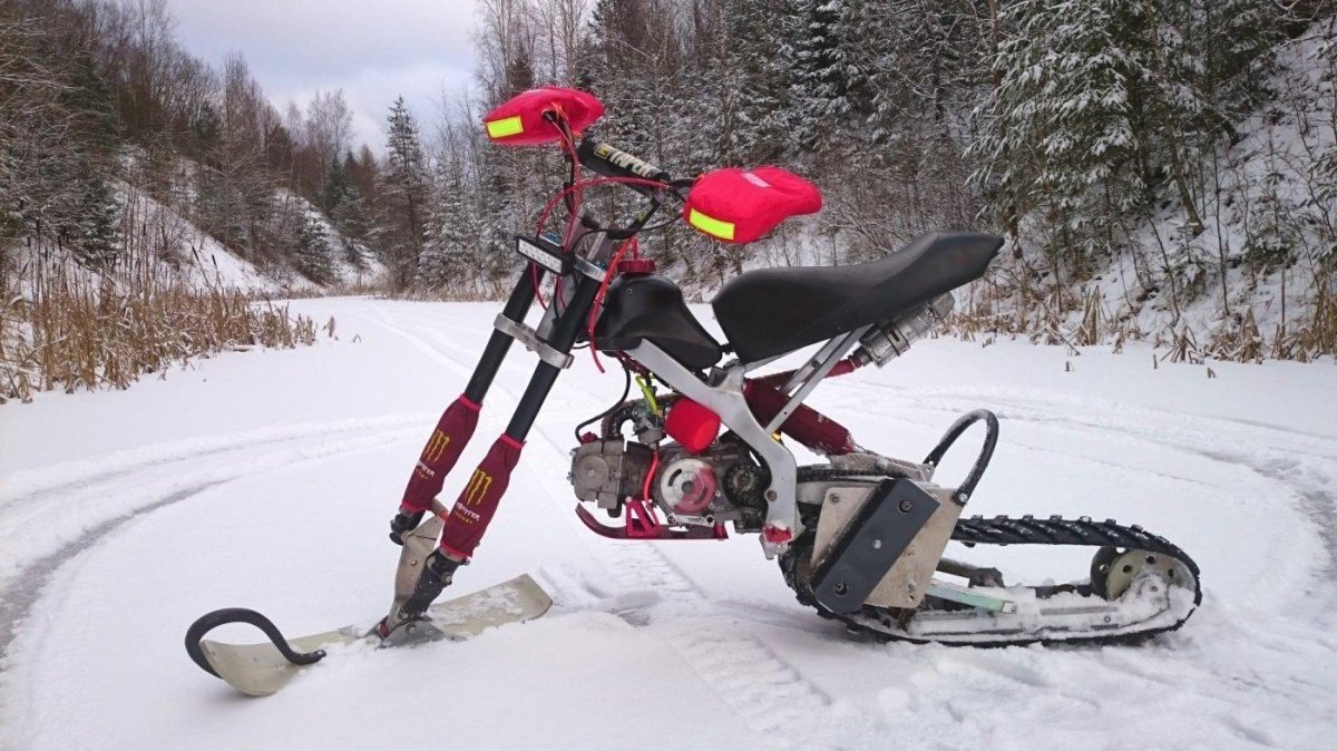 Сноубайк Васюган