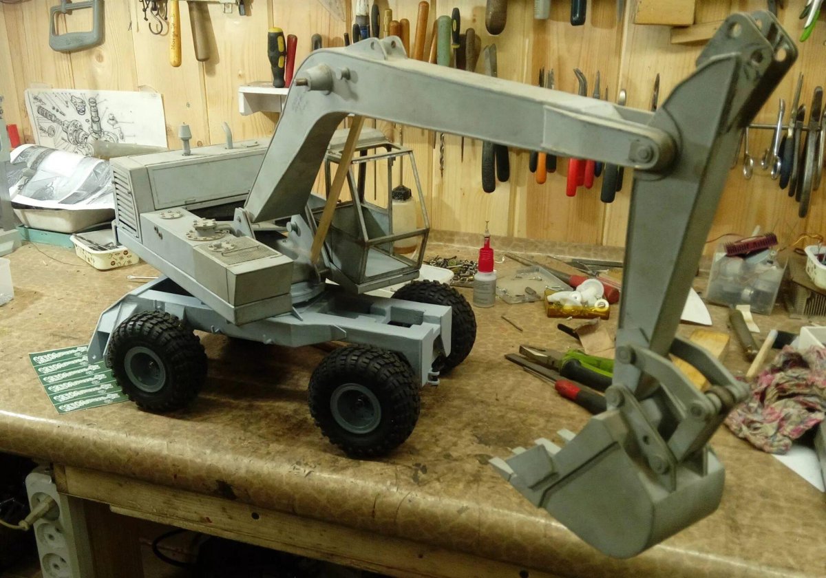 Советский экскаватор ЭО 4321