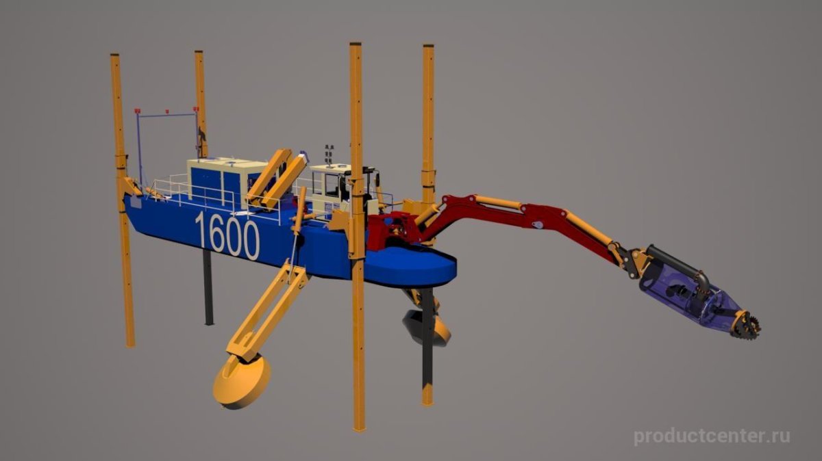 Земснаряд Гидромех водяной 600