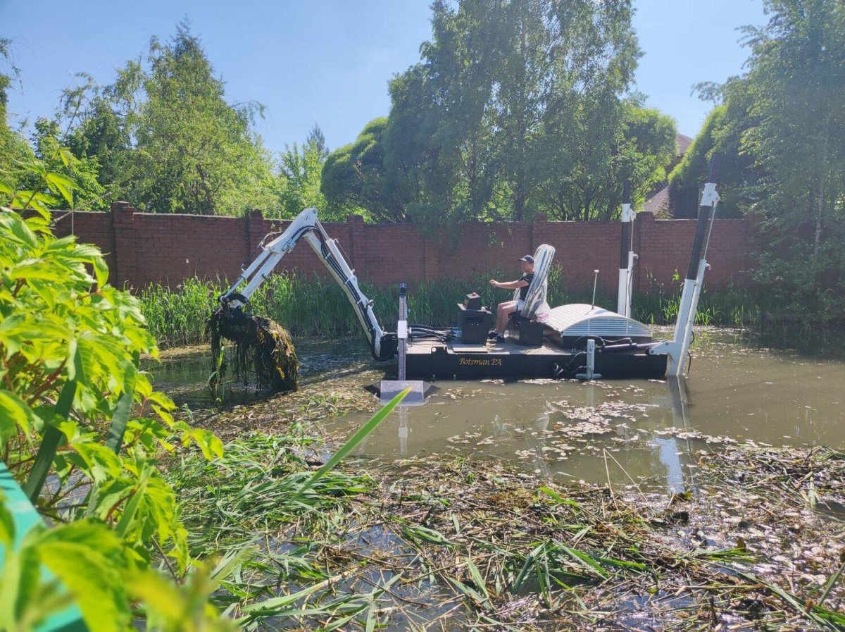 Очистка водоемов